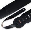 LEVY'S M4-BLK CLASSICS SERIES GUITAR STRAP (BLACK) 30956