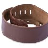 LEVY'S M4GF-BRN CLASSICS SERIES PADDED GARMENT LEATHER BASS STRAP (BROWN) 30972