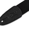 LEVY'S M8-BLK CLASSICS SERIES POLYPROPYLENE GUITAR STRAP (BLACK) 30983