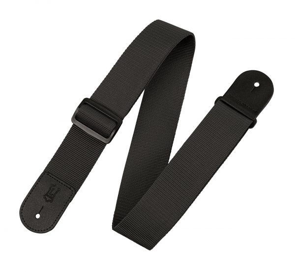 LEVY'S M8POLY-BLK CLASSICS SERIES POLYPROPYLENE GUITAR STRAP (BLACK)