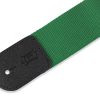 LEVY'S M8POLY-GRN CLASSICS SERIES POLYPROPYLENE GUITAR STRAP (GREEN) 31002