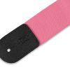 LEVY'S M8POLY-PNK CLASSICS SERIES POLYPROPYLENE GUITAR STRAP (PINK) 31005