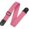 LEVY'S M8POLY-PNK CLASSICS SERIES POLYPROPYLENE GUITAR STRAP (PINK)