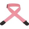 LEVY'S M8POLY-PNK CLASSICS SERIES POLYPROPYLENE GUITAR STRAP (PINK) 31006