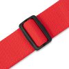LEVY'S M8POLY-RED CLASSICS SERIES POLYPROPYLENE GUITAR STRAP (RED) 31010