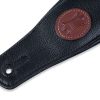 LEVY'S MSS2-BLK SIGNATURE SERIES PADDED GUITAR STRAP (BLACK) 31079