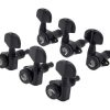 D'ADDARIO PWAT-332L AUTO-TRIM TUNING MACHINES (3 Per side, Black) 35718