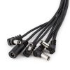 ROCKBOARD Flat Daisy Chain Cable, 8 Outputs, angled 33376