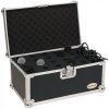 ROCKCASE RC 23221 B - Standard Line - Microphone Flight Case for 20 Microphones