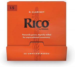 D'ADDARIO Rico - Bb Clarinet #1.5 - 25 Box