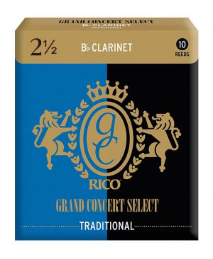 D'ADDARIO Grand Concert Select - Bb Clarinet #2.5 - 10 Pack