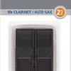 RICO Reedgard II - Clarinet/Alto Sax Black Set 39610