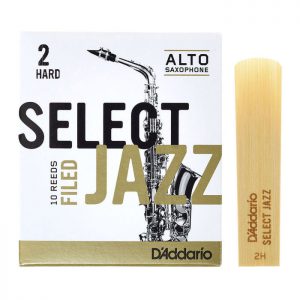 D'ADDARIO Select Jazz - Alto Sax Filed 2H (1шт)