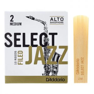 D'ADDARIO Select Jazz - Alto Sax Filed 2M (1шт)
