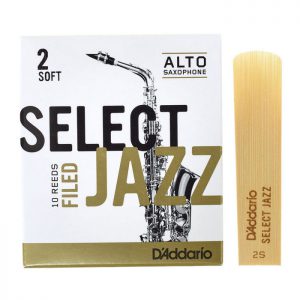 D'ADDARIO Select Jazz - Alto Sax Filed 2S (1шт)