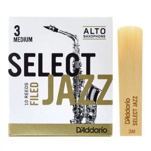 D'ADDARIO Select Jazz - Alto Sax Filed 3M (1шт)