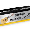 ROCKSTAND RS20931 B - Acoustic Guitar Wall Hanger, horizontal 30050