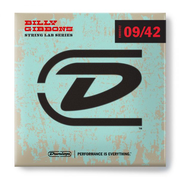 DUNLOP RWN0942 STRING LAB SERIES BILLY GIBBONS GUITAR STRING (09-42)