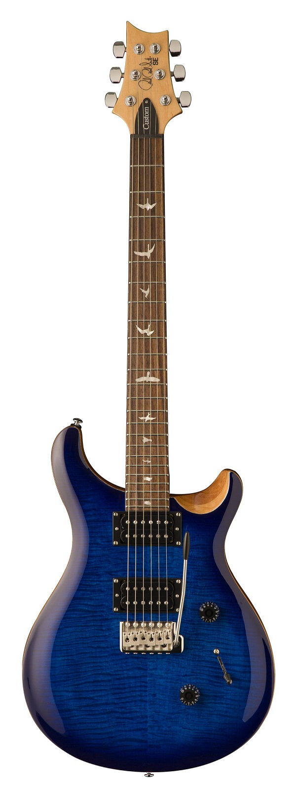 PRS SE Custom 24 (Faded Blue Burst)