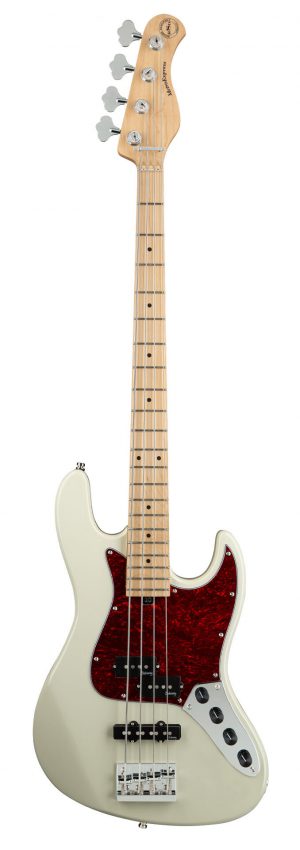 SADOWSKY MetroExpress 21-Fret Hybrid P/J Bass, Maple, 4-String (Olympic White High Polish)