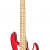 SADOWSKY MetroExpress 21-Fret Hybrid P/J Bass, Maple, 4-String (Candy Apple Red Metallic) 25099