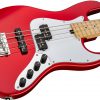 SADOWSKY MetroExpress 21-Fret Hybrid P/J Bass, Maple, 4-String (Candy Apple Red Metallic) 25094