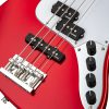 SADOWSKY MetroExpress 21-Fret Hybrid P/J Bass, Maple, 4-String (Candy Apple Red Metallic) 25095