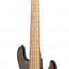 SADOWSKY MetroExpress 21-Fret Hybrid P/J Bass, Maple, 5-String (Solid Black High Polish) 25164