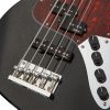 SADOWSKY MetroExpress 21-Fret Hybrid P/J Bass, Maple, 5-String (Solid Black High Polish) 25160