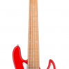 SADOWSKY MetroExpress 21-Fret Hybrid P/J Bass, Morado, 5-String (Candy Apple Red Metallic)