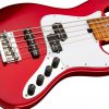 SADOWSKY MetroExpress 21-Fret Hybrid P/J Bass, Morado, 5-String (Candy Apple Red Metallic) 25213