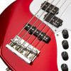 SADOWSKY MetroExpress 21-Fret Hybrid P/J Bass, Morado, 5-String (Candy Apple Red Metallic) 25214