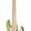 SADOWSKY MetroExpress 21-Fret Hybrid P/J Bass, Maple, 5-String (Solid Sage Green Metallic Satin) 25173