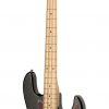 SADOWSKY MetroExpress 21-Fret Vintage J/J Bass, Maple, 4-String (Solid Black High Polish) 25108