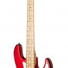 SADOWSKY MetroExpress 21-Fret Vintage J/J Bass, Maple, 4-String (Candy Apple Red Metallic) 25117