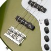 SADOWSKY MetroExpress 21-Fret Vintage J/J Bass, Morado, 4-String (Solid Sage Green Metallic Satin) 25131