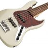 SADOWSKY MetroExpress 21-Fret Vintage J/J Bass, Morado, 5-String (Solid Olympic White High Polish) 25231