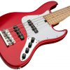 SADOWSKY MetroExpress 21-Fret Vintage J/J Bass, Maple, 5-String (Candy Apple Red Metallic) 25177