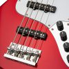 SADOWSKY MetroExpress 21-Fret Vintage J/J Bass, Maple, 5-String (Candy Apple Red Metallic) 25178