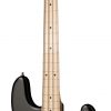 SADOWSKY MetroLine 21-Fret Hybrid P/J Bass, Ash, 4-String (Solid Black Satin) 25446