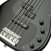 SADOWSKY MetroLine 21-Fret Hybrid P/J Bass, Ash, 5-String (Solid Black Satin) 25472