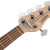 SADOWSKY MetroLine 21-Fret Vintage J/J Bass, Alder, 5-String (Solid Olympic White High Polish) 25485