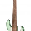 SADOWSKY MetroLine 21-Fret Vintage J/J Bass, Alder, 5-String (Solid Sage Green Metallic Satin) 25455