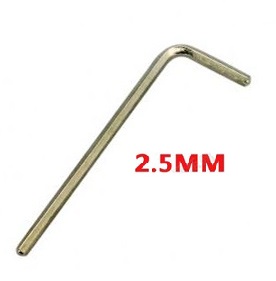 PAXPHIL TR003 (Chrome) Allen Wrench 2.5mm