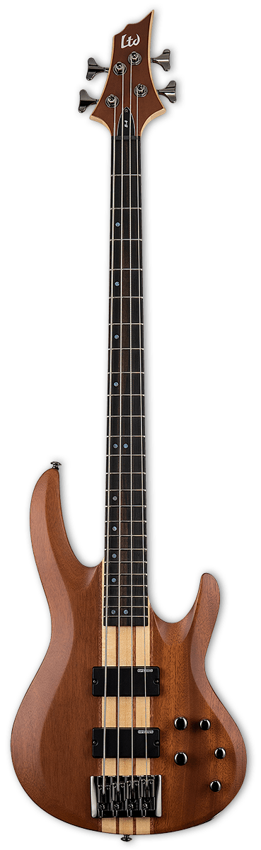 LTD B-4E Mahogany (Natural Satin)