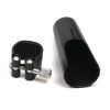 J.MICHAEL D-02 Leather Clamp and Cap for Soprano Sax