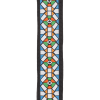 D'ADDARIO 50E02 NYLON WOVEN GUITAR STRAP (STAINED GLASS) 30599