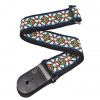 D'ADDARIO 50E02 NYLON WOVEN GUITAR STRAP (STAINED GLASS)