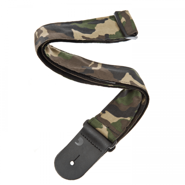 D'ADDARIO 50G04 NYLON WOVEN GUITAR STRAP (CAMOUFLAGE)