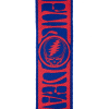 D'ADDARIO 50GD00 GRATEFUL DEAD GUITAR STRAP - Steal Your Face, Red/Blue 30894